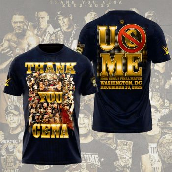 John Cena The Last Time Is Now Farewell Tour Unisex Performance Tee GCL1023