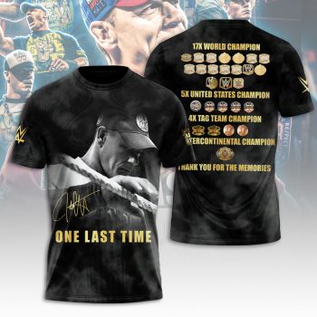 John Cena The Last Time Is Now Farewell Tour Unisex Performance Tee GCL1024