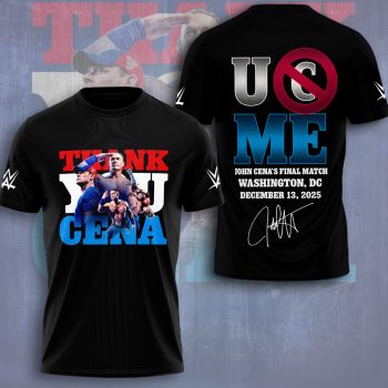 John Cena The Last Time Is Now Farewell Tour Unisex Performance Tee GCL1025