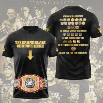 John Cena The Last Time Is Now Farewell Tour Unisex Performance Tee GCL1029