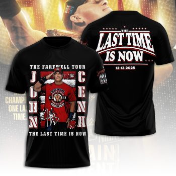 John Cena The Last Time Is Now Farewell Tour Unisex Performance Tee GCL1034