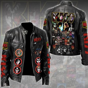 KISS Motorcycle Leather Jacket