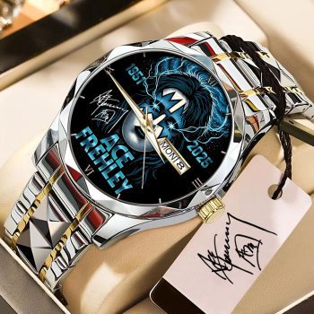 KISS x Ace Frehley Alloy Luxury Quartz Watch GNW1271