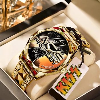 KISS x Ace Frehley Alloy Luxury Quartz Watch GNW1287