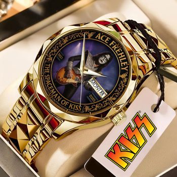 KISS x Ace Frehley Alloy Luxury Quartz Watch GNW1292