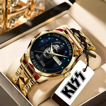 KISS x Ace Frehley Alloy Luxury Quartz Watch GNW1315