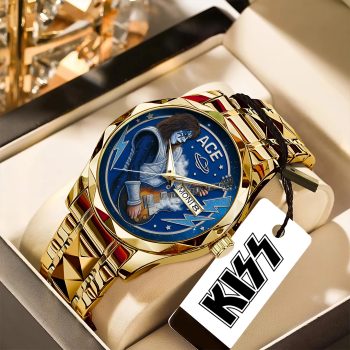 KISS x Ace Frehley Alloy Luxury Quartz Watch GNW1317