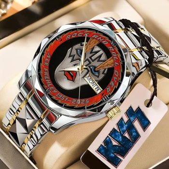 KISS x Ace Frehley Alloy Luxury Quartz Watch GNW1326