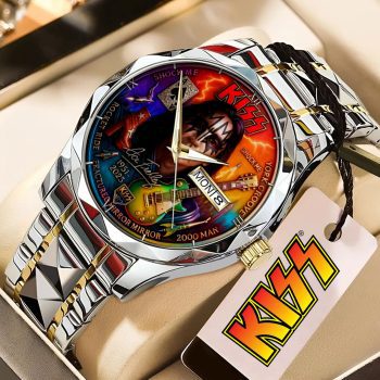 KISS x Ace Frehley Alloy Luxury Quartz Watch GNW1331