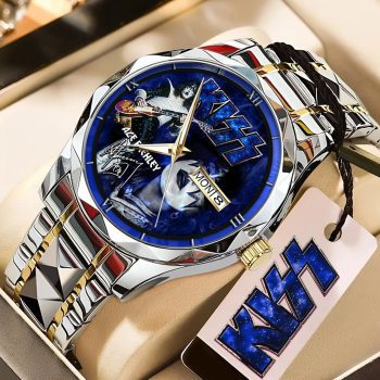 KISS x Ace Frehley Alloy Luxury Quartz Watch GNW1332