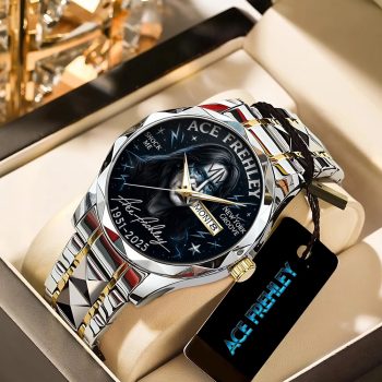 KISS x Ace Frehley Alloy Luxury Quartz Watch GNW1333