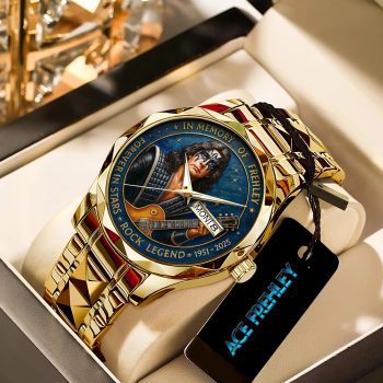 KISS x Ace Frehley Alloy Luxury Quartz Watch GNW1335