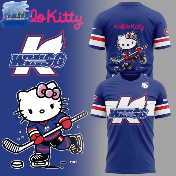 Kalamazoo Wings Hello Kitty Unisex Performance T-Shirt
