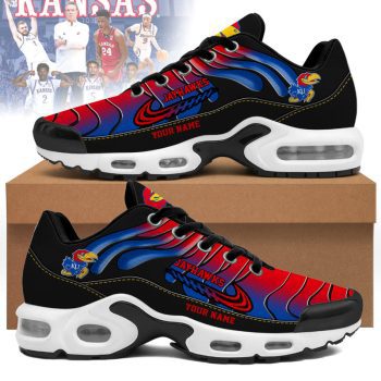 Kansas Jayhawks Personalized Air Max Plus TN Shoes 2025 SDG1244