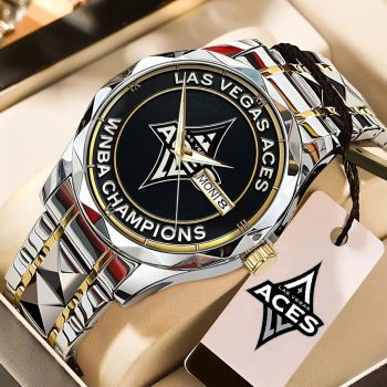 Las Vegas Aces 2025 WNBA Champions Alloy Luxury Quartz Watch GNW1392