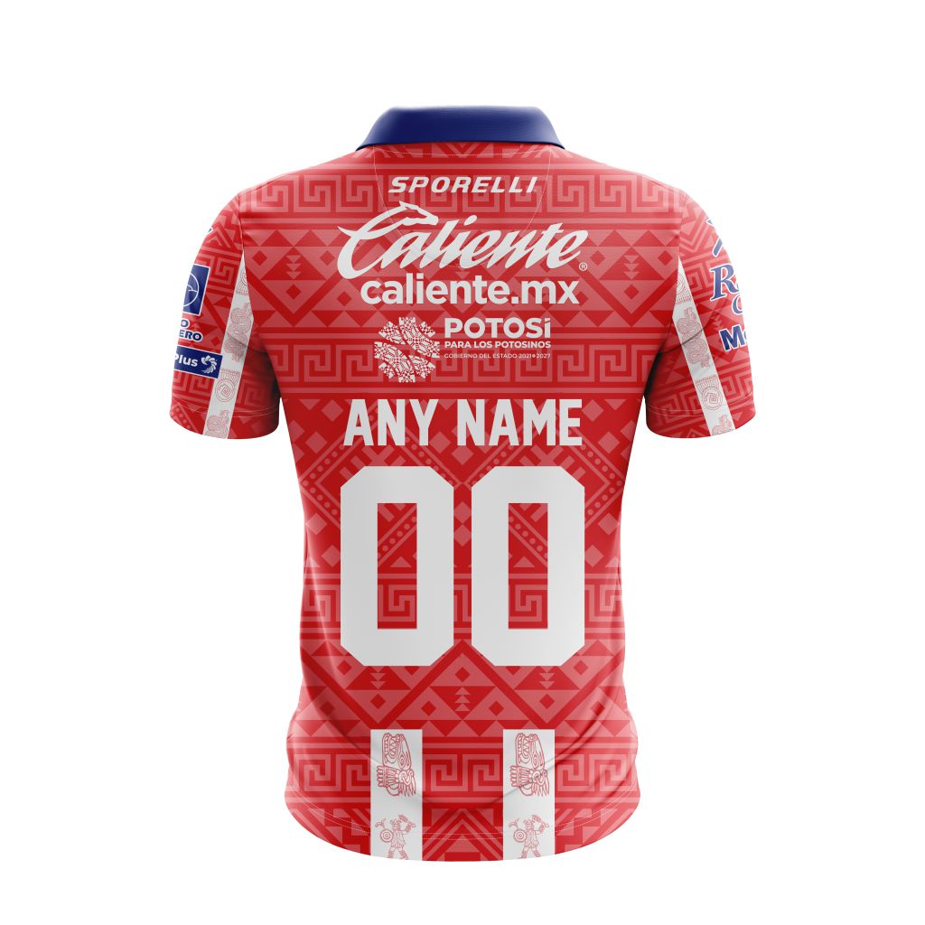 Liga-MX-Atletico-San-Luis-2023-2024-Home-Aztec-Design-Polo-Shirt-1