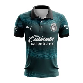 Liga MX Chivas Guadalajara 2023-2024 Personalized Third Polo Shirt