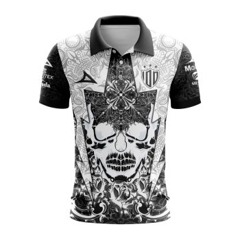 Liga MX Club Necaxa 2023-2024 Away Special Dia De Muertos Design Polo Shirt