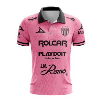 Liga MX Club Necaxa Special Home In Pink Kits Design Polo Shirt