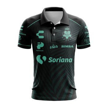 Liga MX Club Puebla Personalized 2024-2025 Away Polo Shirt