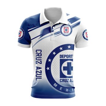 Liga MX Cruz Azul Special Design Polo Shirt