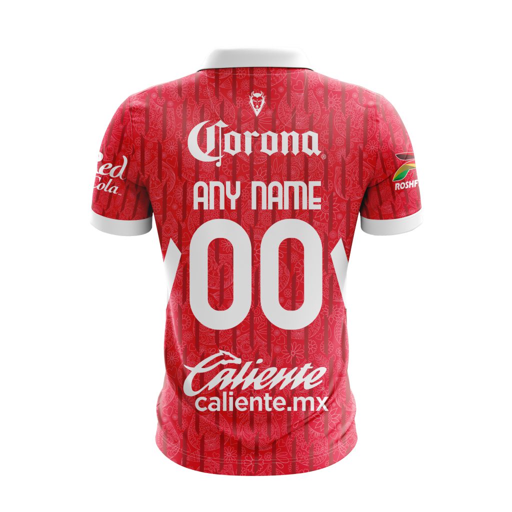 Liga-MX-Deportivo-Toluca-Special-2024-Home-Dia-De-Muertos-Design-Polo-Shirt-1
