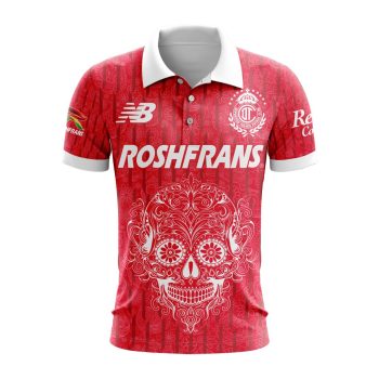 Liga MX Deportivo Toluca Special 2024 Home Dia De Muertos Design Polo Shirt