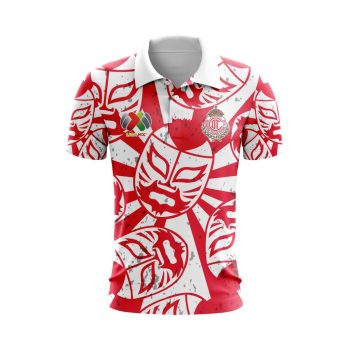 Liga MX Deportivo Toluca Special Lucha Libre Design Polo Shirt