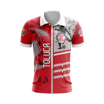 Liga MX Deportivo Toluca Special Polo ShirtConcept Kits