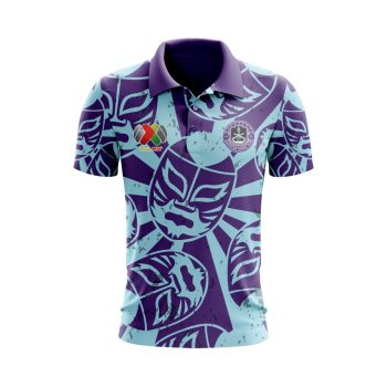 Liga MX Mazatlan F.C Special Lucha Libre Design Polo Shirt