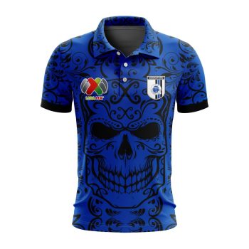 Liga MX Queretaro F.C Special Dia De Muertos Design Polo Shirt