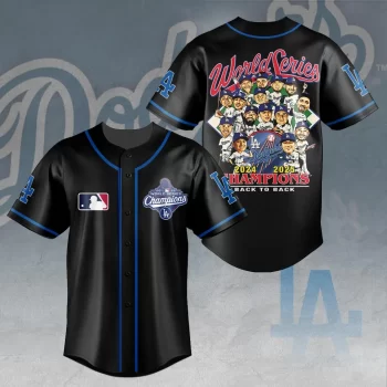 Los Angeles Dodgers 2025 World Series Champions Baseball Jersey CLO1051