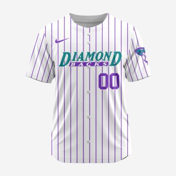 MLB Arizona Diamondbacks Personalized Alternate Design Concept Baseball Jersey DBJ1330