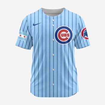 MLB Chicago Cubs Personalized Alternate Design Concept Baseball Jersey DBJ1328