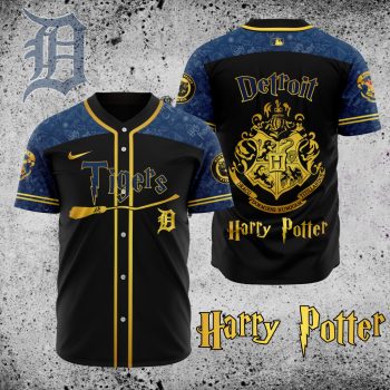 MLB Detroit Tigers X Harry Potter Baseball Jersey DBJ1142