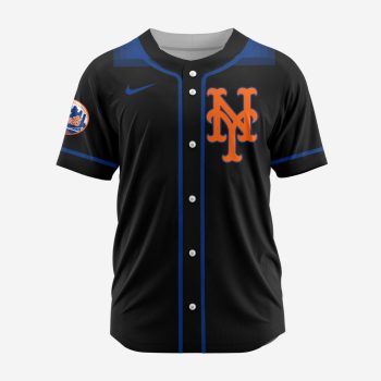 MLB New York Mets Personalized Alternate Design Concept Baseball Jersey DBJ1255