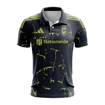 MLS Columbus Crew Personalized 2025 Away Design Polo Shirt