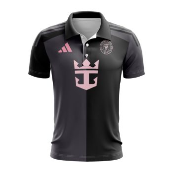 MLS Inter Miami CF Personalized 2025 Away Design Polo Shirt