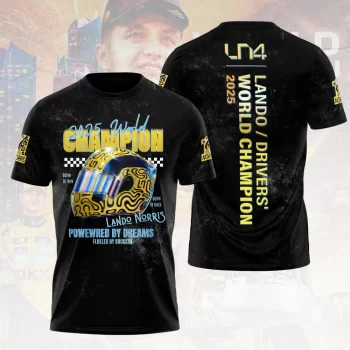 McLaren x Lando Norris 2025 World Champion Unisex Performance Tee GCL1057