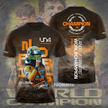 McLaren x Lando Norris 2025 World Champion Unisex Performance Tee GCL1082