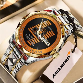 McLaren x Lando Norris World Champion 2025 Alloy Luxury Quartz Watch GNW1085