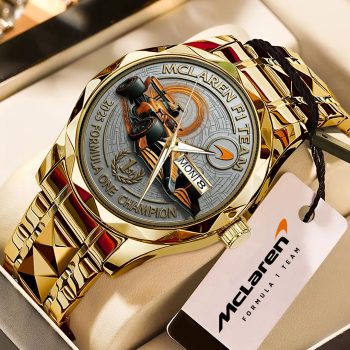 McLaren x Lando Norris World Champions 2025 Alloy Luxury Quartz Watch GNW1077