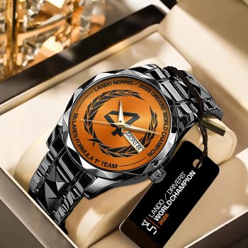 McLaren x Lando Norris World Champions 2025 Alloy Luxury Quartz Watch GNW1088