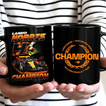 McLaren x Lando Norris World Champions 2025 Ceramic Mug GCL1190