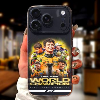 McLaren x Lando Norris World Champions 2025 Phone Case CLO1068