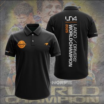 McLaren x Lando Norris World Champions 2025 Polo Shirt CLO1037