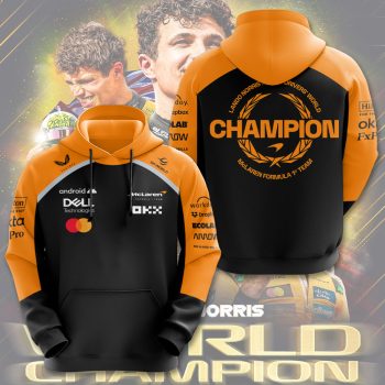 McLaren x Lando Norris World Champions 2025 Unisex Performance Hoodie GCL1132