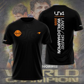 McLaren x Lando Norris World Champions 2025 Unisex Performance T-Shirt CLO1012