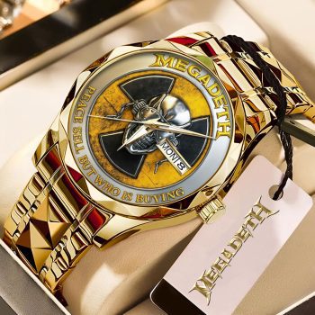 Megadeth Alloy Luxury Quartz Watch GNW1207