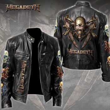 Megadeth Motorcycle Leather Jacket